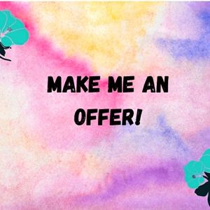 I will accept reasonable offers!!